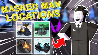 Masked Man Location  Items Reveal Feb 19th  Miners Haven [upl. by Ellednek]