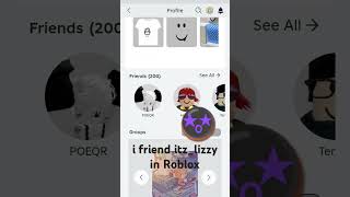 I friend itzlizzy in Roblox [upl. by Elleryt562]