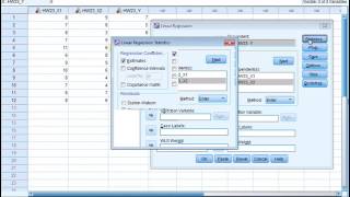 SPSS Correlation Matrix [upl. by Allimak]