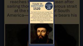 What ROUTE Did FERDINAND MAGELLAN Take 🌊  Today in History [upl. by Zinah944]