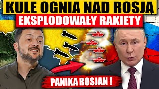 KULE OGNIA NAD ROSJĄ  EKSPLODOWAŁY RAKIETY [upl. by Walczak502]