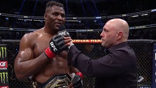 UFC 270 Francis Ngannou Octagon Interview [upl. by Vincenta509]