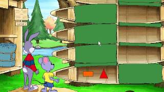 Reader Rabbit Kindergarten  Part 8 Canoe Match Sleep Tight [upl. by Merp]