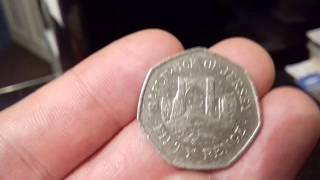 1997 Bailiwick of Jersey 50p Coin Value  Jersey 50p 1997 [upl. by Asiulana]