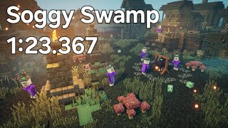 Minecraft Dungeons Soggy Swamp NG in 123367 World Record [upl. by Mahan]