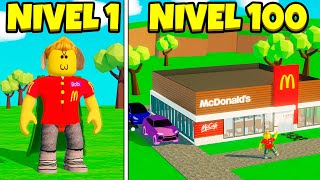 ¡PASAMOS de McDONALDS NOOB a McDONALS PRO en ROBLOX 🍔😍 Mikecrack ROBLOX Tycoon 🔴EN DIRECTO [upl. by Yantruoc]