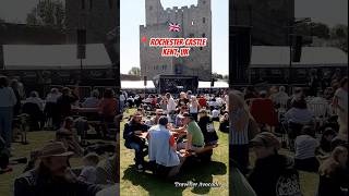 📍Rochester Castle 🇬🇧 uk shorts traveldiaries historicalplaces traditional travelleravocado [upl. by Araccot]