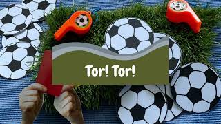 5 Freunde  MitmachGeschichte Text E Schmitz  Kindergarten  Fußball  Ideen für Kinder [upl. by Nickolas]