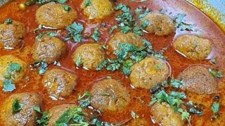 How To Make Chicken Kofta Curry  Meatballs Gravy Recipe  Shahi Chicken Kofta By Patel Zaika [upl. by Nsaj314]