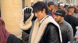 WINWIN AT KENZO SPRING SUMMER 2025 SHOW IN PARIS [upl. by Suoicul]