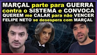 Pablo Marçal Sofre Censura e Felipe Neto quer Calar Marçal [upl. by Nidorf]