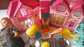 3 Minutes Satisfying With Sweet Barbie Doll House  Disney Princess Toys Collection  ASMR Video [upl. by Philipa117]