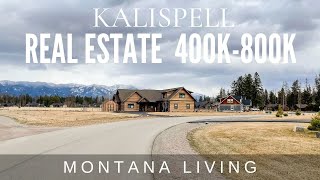 Kalispell Montana Real Estate  Homes between 400000800000 in 2021 [upl. by Htebizile]