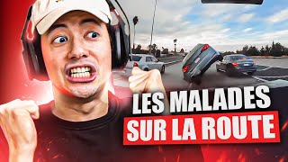 JE RÉAGIS AUX MALADES SUR LA ROUTE  😤🤬 React Dashcam [upl. by Shien]