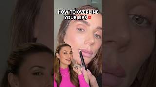 How to OVERLINE lips Mary Phillips MUA Technique💋 [upl. by Ssirk]