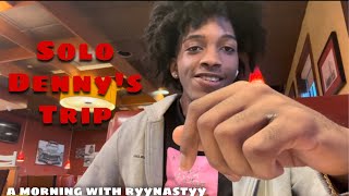 A morning with Ryynastyy  Solo Dennys Trip [upl. by Ahselyt]