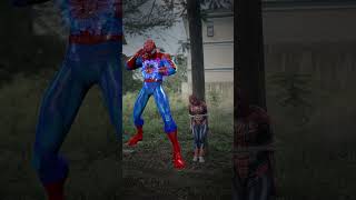 Goodbye Spidergirl Beaten to Death by Bad Guy Spiderman Transforms into 3D vs Venom the Bad Guy End [upl. by Nafis260]