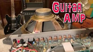 Diagnosing A Crate GX 30m Guitar Amp With An Oscilloscope [upl. by Alehcim]