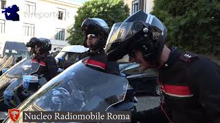 NUCLEO RADIOMOBILE ROMA Terza Sezione Motociclisti [upl. by Susannah]