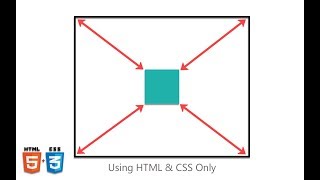 How to center a div within another div using HTML and CSS [upl. by Corell]