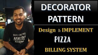 4 Decorator Design Pattern Explanation with Java Coding LLD System Design System design interview [upl. by Htor]