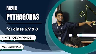 Basic Pythagoras for class 67 amp 8 Must watch for Math Olympiad preparation Bdmo Preparation [upl. by Dinny446]