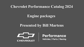 Chevrolet Performance Engine Packages 2024 [upl. by Nihsfa740]