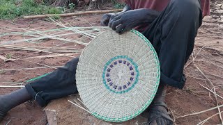 How to make african traditional winnower [upl. by Athey]