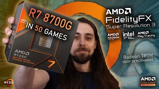 Radeon 780M Ryzen 7 8700G  50 GAMES Tested at 1080P  Ray Tracing FSR3 amp More [upl. by Eitsim]