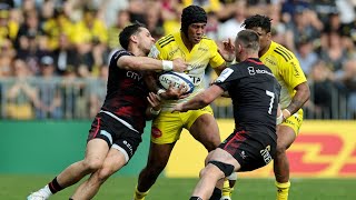 Heineken Champions Cup  La Rochelle v Saracens  Match in 3 Minutes [upl. by Olyhs664]