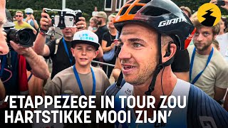 Dylan Groenewegen emotioneel na tweede NKtitel quotEtappezege in Tour zou hartstikke mooi zijnquot [upl. by Pittman]