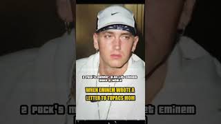 When Eminem wrote a letter to Tupac’s mom [upl. by Acillegna]