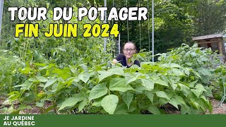 Tour Complet de Mon Potager en Juin [upl. by Booth]