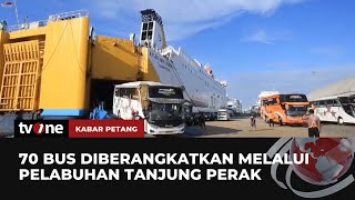 70 Bus Operasional Diberangkatkan ke IKN  Kabar Petang tvOne [upl. by Lehctim]