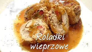 đźĄ© ZrazyRoladki wieprzowe Pork roulades  KUCHNIUJEMY [upl. by Bala]