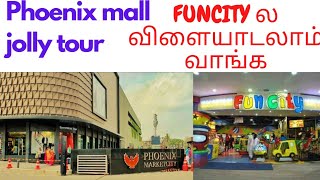 phoenix mall tourfun city in phoenix mall phoenixmallmall in chennaijolly tourCraft tamil [upl. by Creamer834]