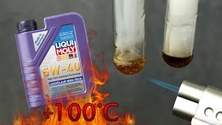 Liqui Moly Leichtlauf High Tech 5W40 Jak czysty jest olej silnikowy Test powyżej 100°C [upl. by Bertila113]