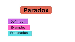 Paradox with Examples  Literary Device [upl. by Akimed]