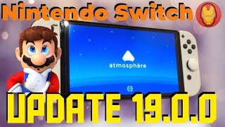 NINTENDO SWITCH UPDATE 1900 NON AGGIORNARE  MODIFICA NINTENDO SWITCH  Nintendo nintendoswitch [upl. by Giordano]