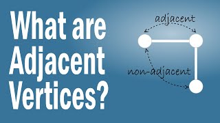 What are Adjacent Vertices [upl. by Ivette]