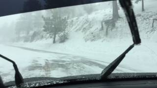 2016 Civic EX Driving in snow [upl. by Conti]