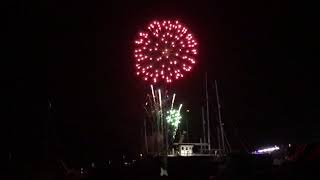 Mersea Island Regatta Fireworks 2018 [upl. by Chu]