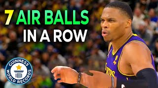 The Most EMBARRASSING NBA Records Of All Time [upl. by Tychonn]