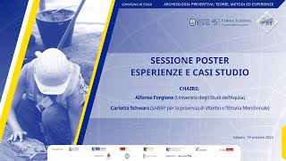 Sessione Poster  Convegno quotArcheologia preventiva teoriemetodi ed esperienzequot  Sessione VI [upl. by Morey]