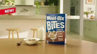 WeetBix Bites Coco Crunch  Choc Full of Goodness 15 [upl. by Nehtanoj]