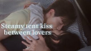 Steamy kiss 🤍Chinese drama cdrama  kissing scene cdrama cdramaclips [upl. by Ruomyes]