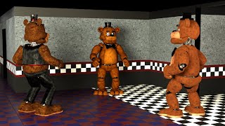 Originals meet Plus meet Movies FNAF MoiveBlender [upl. by Dana]