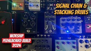 2024 Studio amp Worship Pedalboard Build Demo  Rundown  Walkthrough [upl. by Haiasi916]