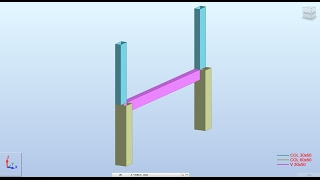 ROBOT STRUCTURAL CASTELLANO  TUTORIAL 19 UNIONES RIGIDAS RIGID LINKS [upl. by Otipaga]