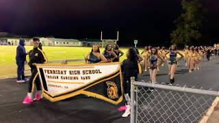 Ferriday High School March In PMHS BOTB 19’ [upl. by Oswin165]